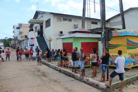 Ação Cidadania em Limoeiro do Ajuru - Foto: Ana Paula Lima / Ascom ParáPaz